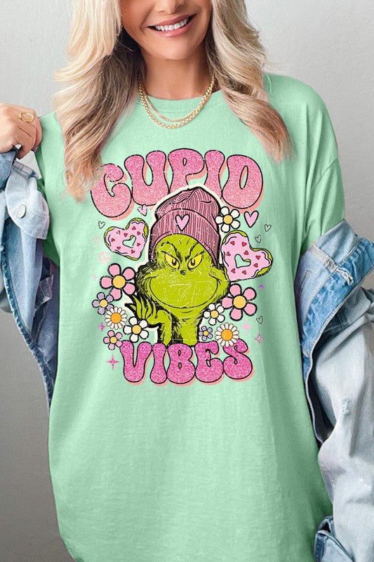 Heavy Cotton Unisex Short Sleeve T-Shirt Cupid Vibes Salvador