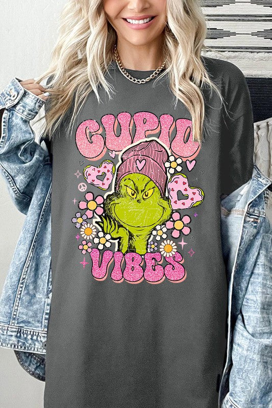 Heavy Cotton Unisex Short Sleeve T-Shirt Cupid Vibes Salvador