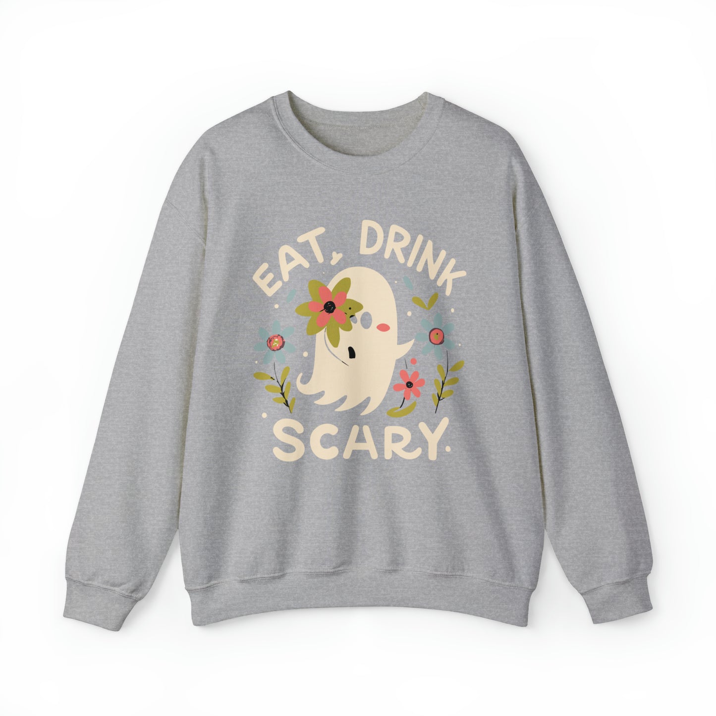 Halloween Eat, Drink Scary Spooky Sweatshirt, Spooky Season Halloween Sweatshirt, Halloween Costume, Spooky Sweatshirt, Halloween Gifts