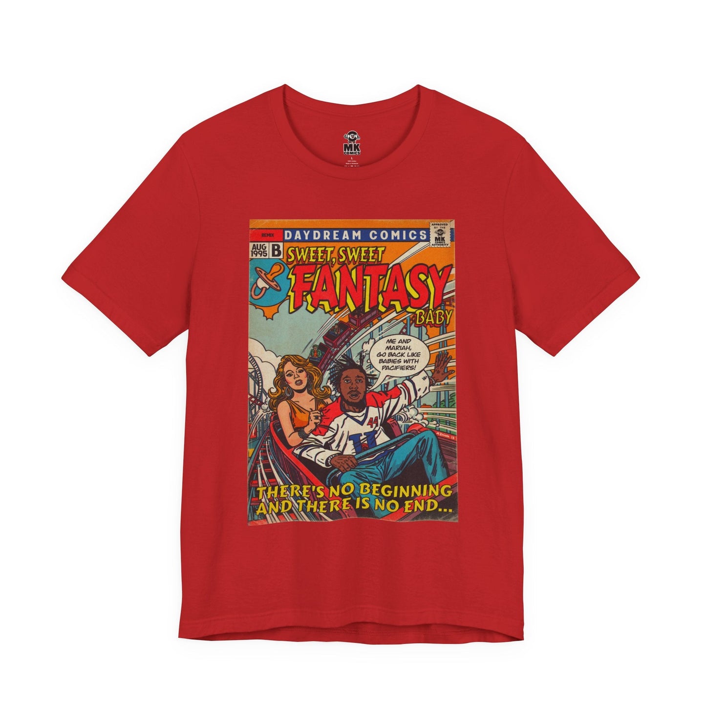 Unisex Jersey Short Sleeve Tee Soft Cotton Fantasy Remix Bella+Canvas