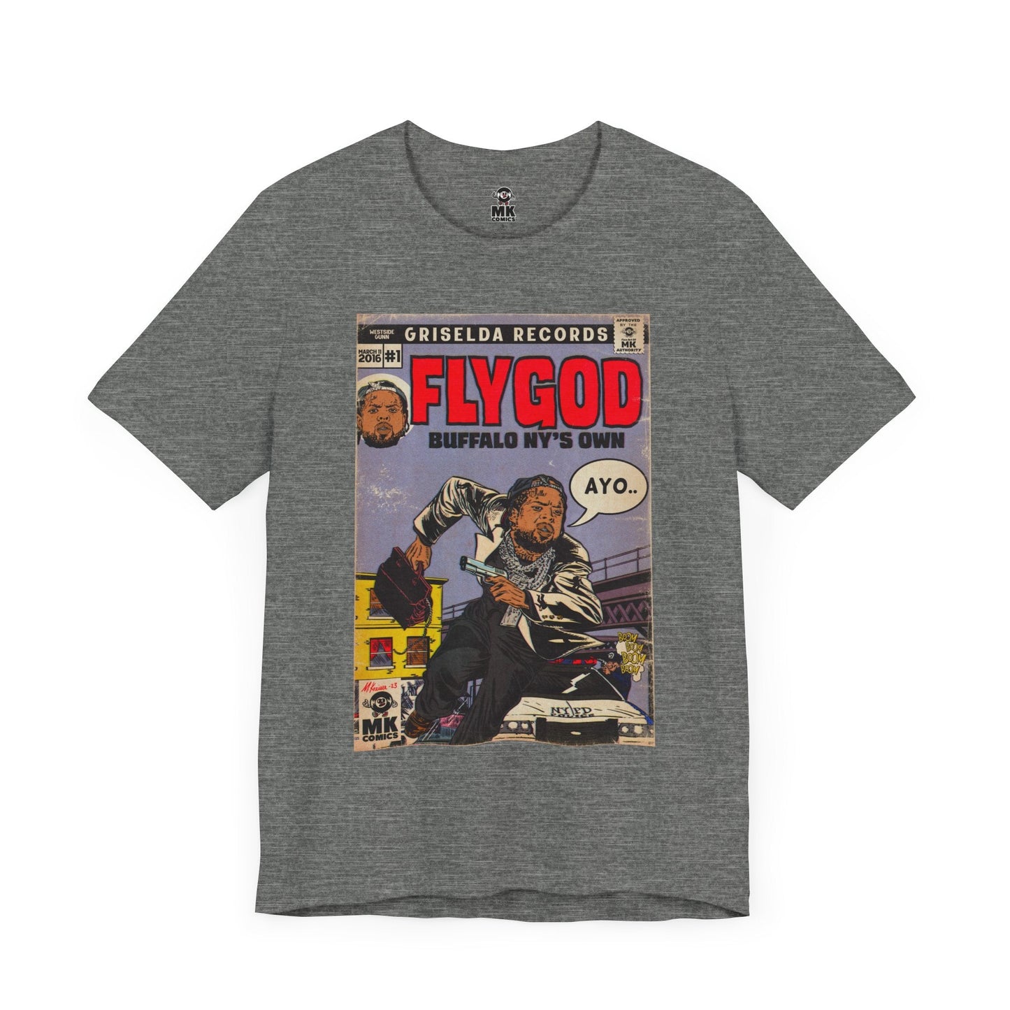 Unisex Jersey Short Sleeve Tee Soft Cotton Flygod