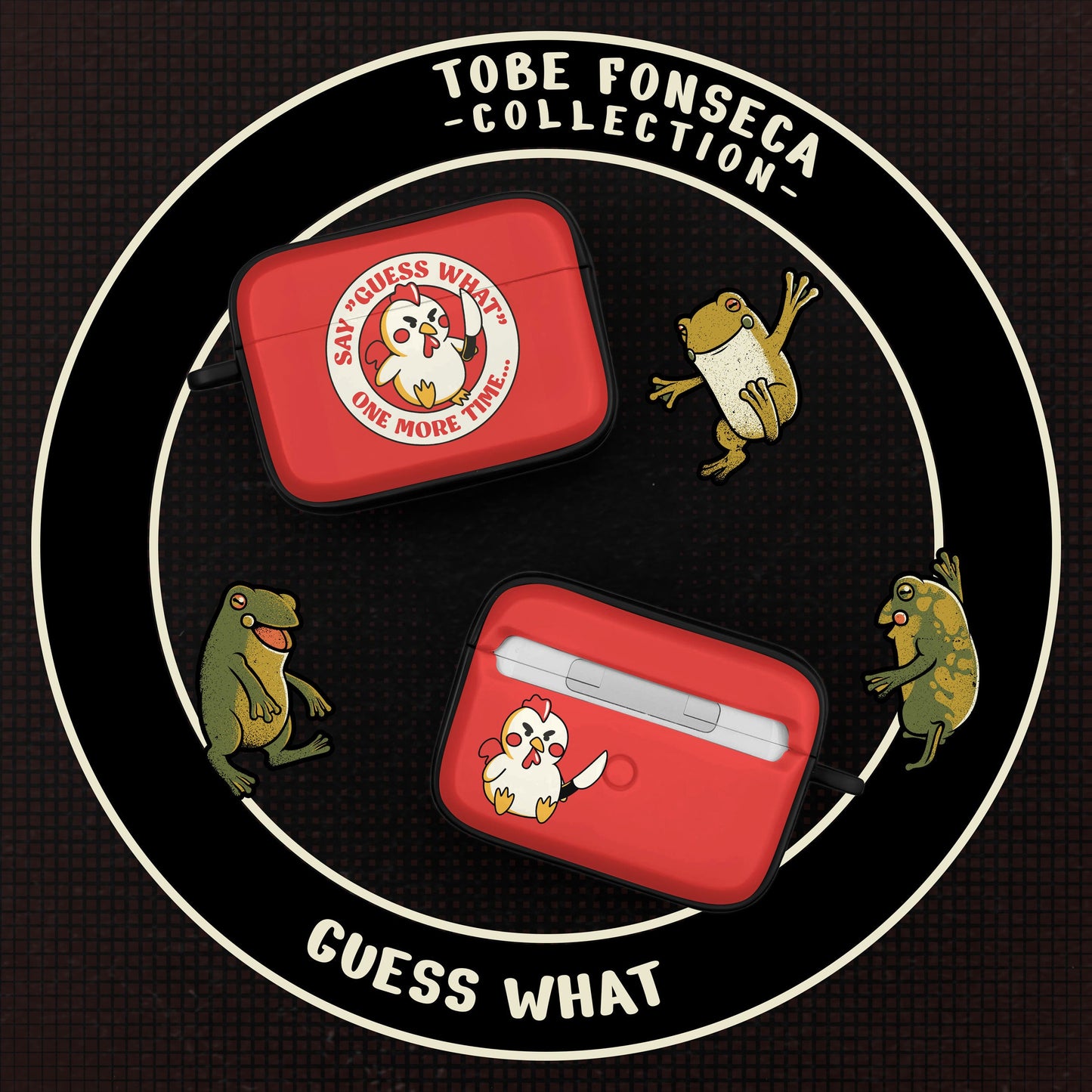 Affinity Bands X Tobe Fonseca HDX Apple AirPods Pro 1 & 2 Case Cover