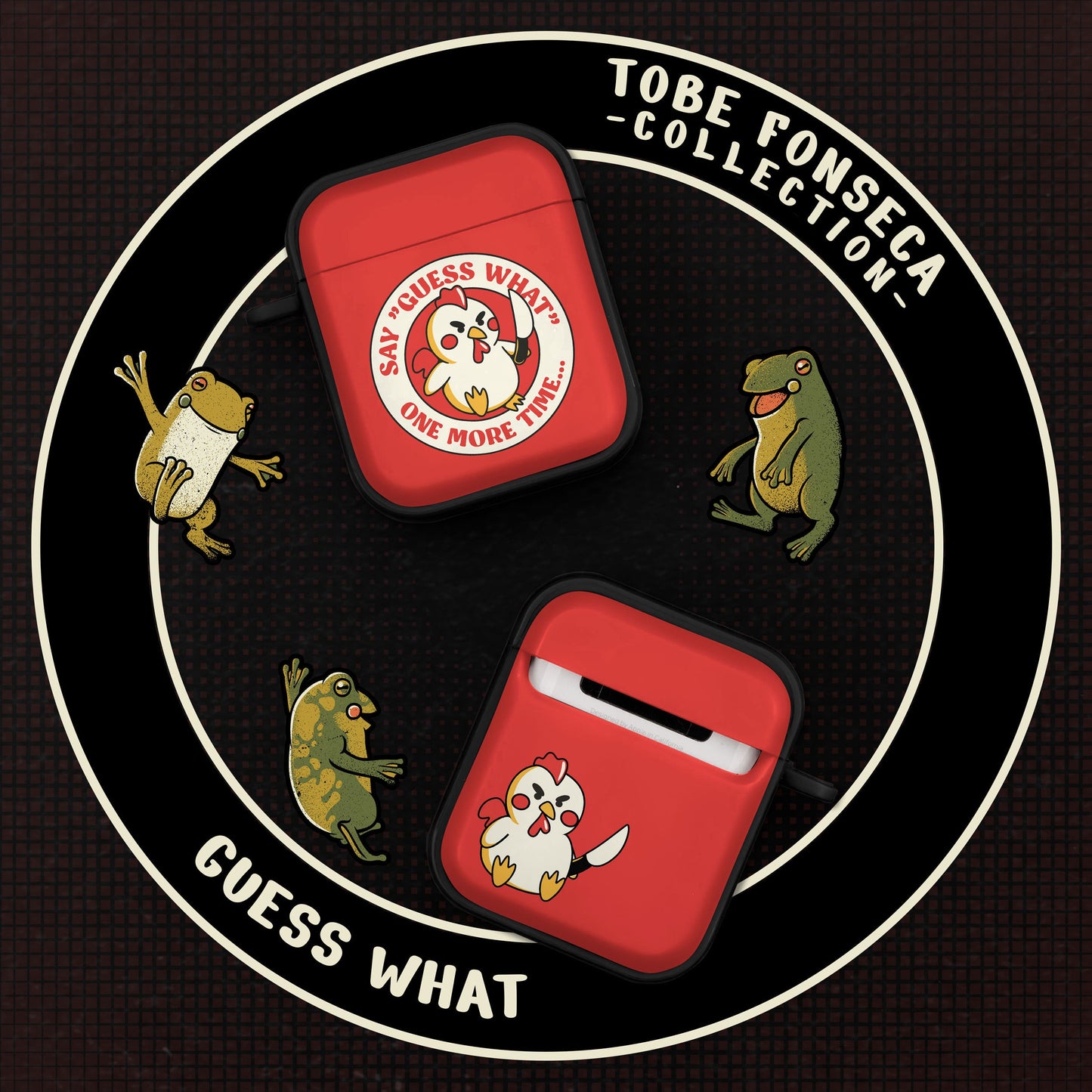 Affinity Bands X Tobe Fonseca HDX Apple AirPods Gen 1 & 2 Case Cover