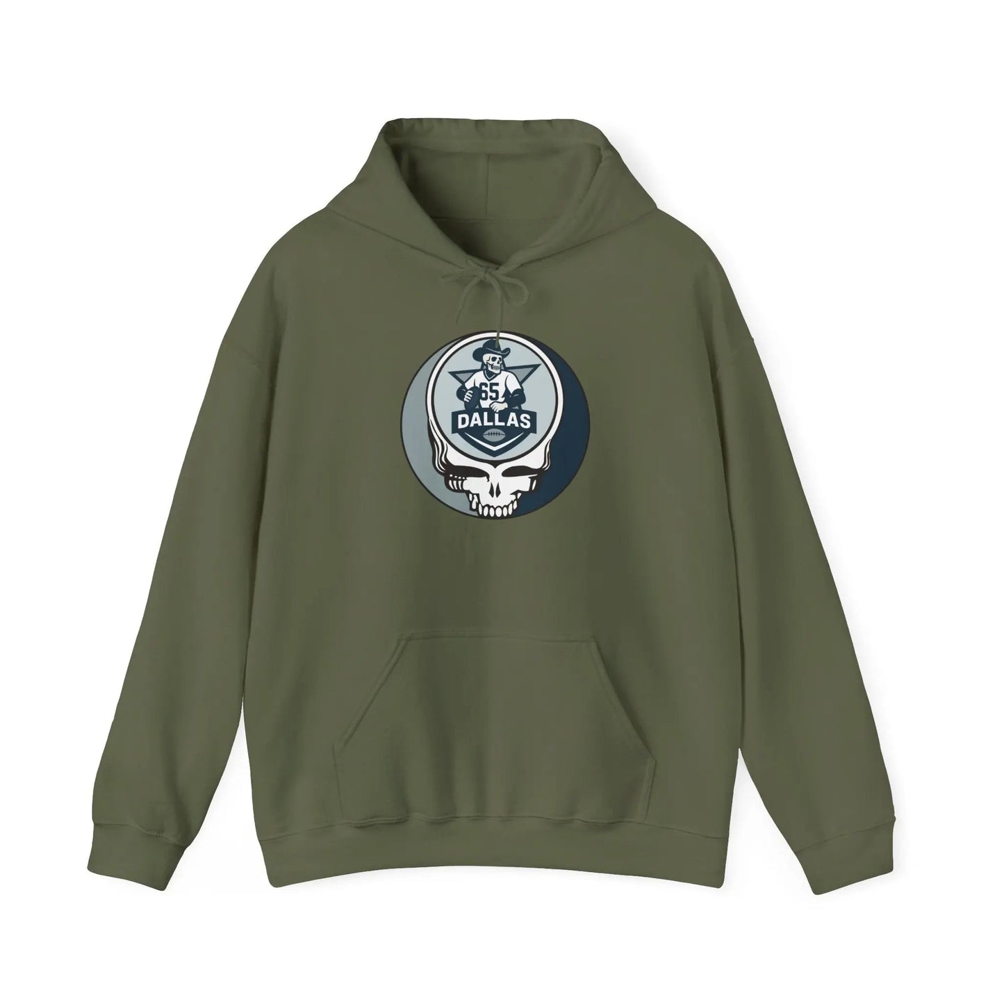 Dallas Cowboys Stealie Grateful Dead Hooded Sweatshirt NFL Gridiron Collection