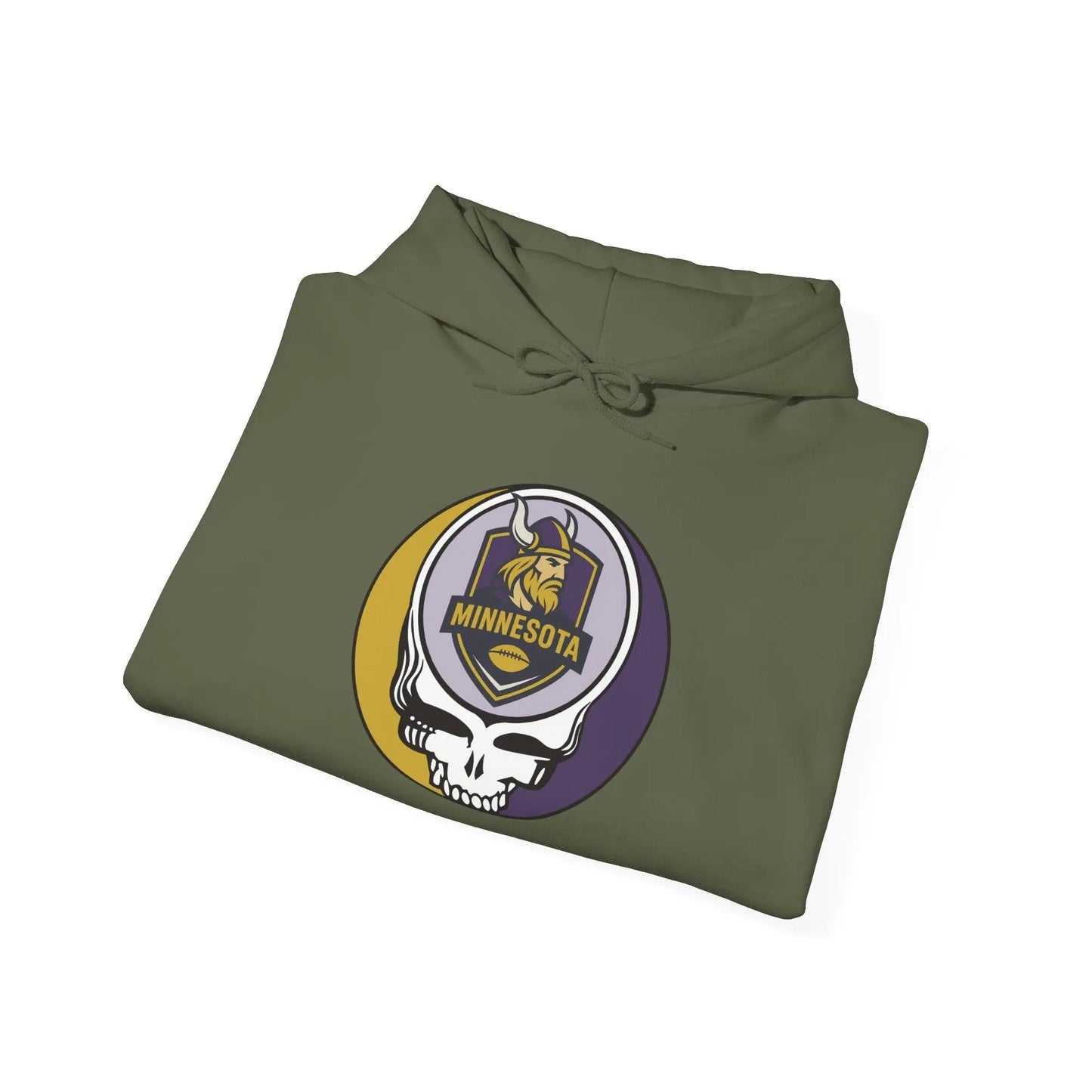 Minnesota Vikings Stealie Grateful Dead Hooded Sweatshirt NFL