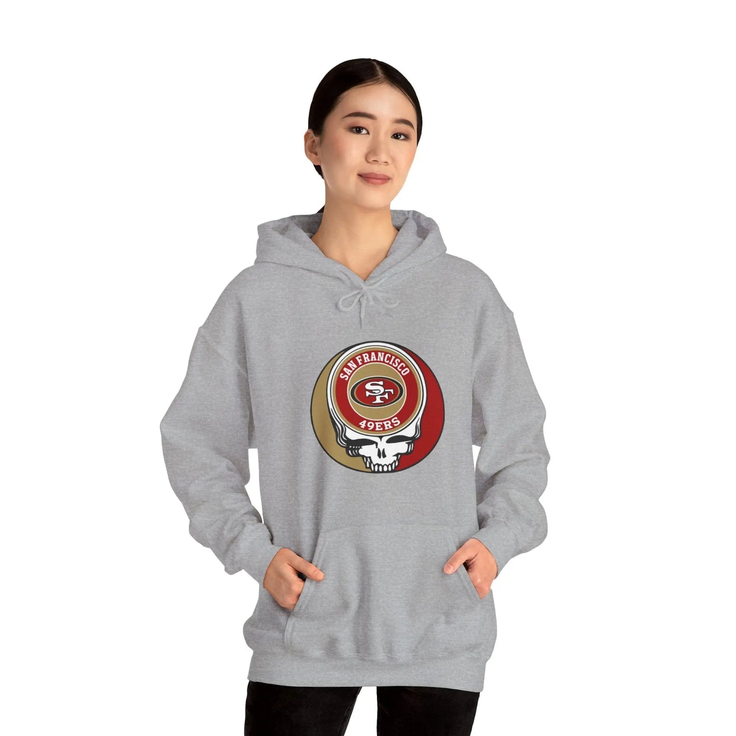 San Francisco 49ers Grateful Dead Hooded Sweatshirt The Gridiron Collection
