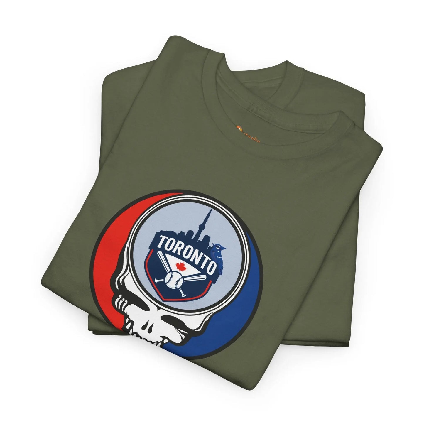 Toronto Blue Jays Steal Your Face T-Shirt Baseball Edition The Ballpark Collection