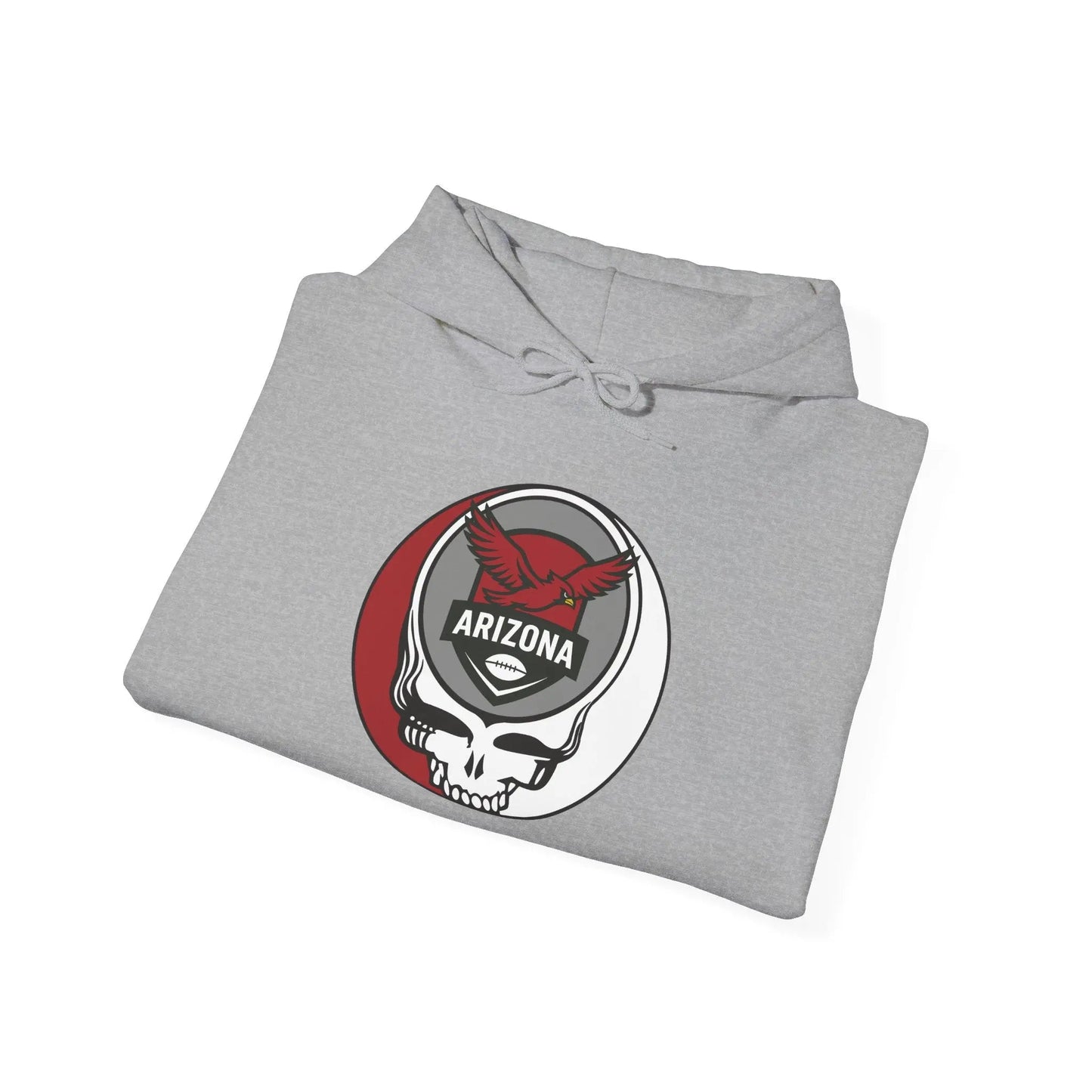 Arizona Cardinals Stealie Grateful Dead Hooded Sweatshirt NFL The Gridiron Collection