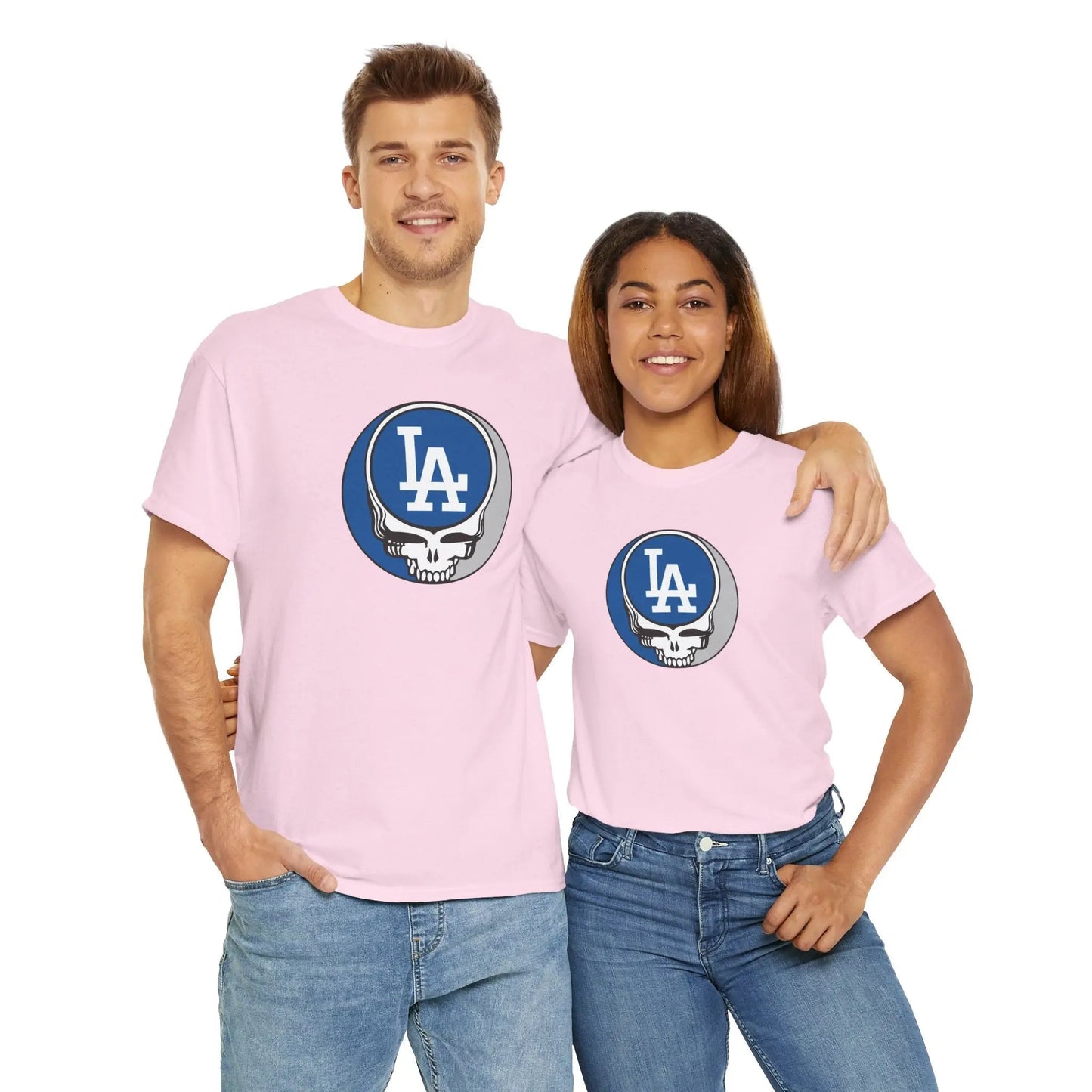 Los Angeles Dodgers Steal Your Face T-Shirt Baseball Edition The Ballpark Collection