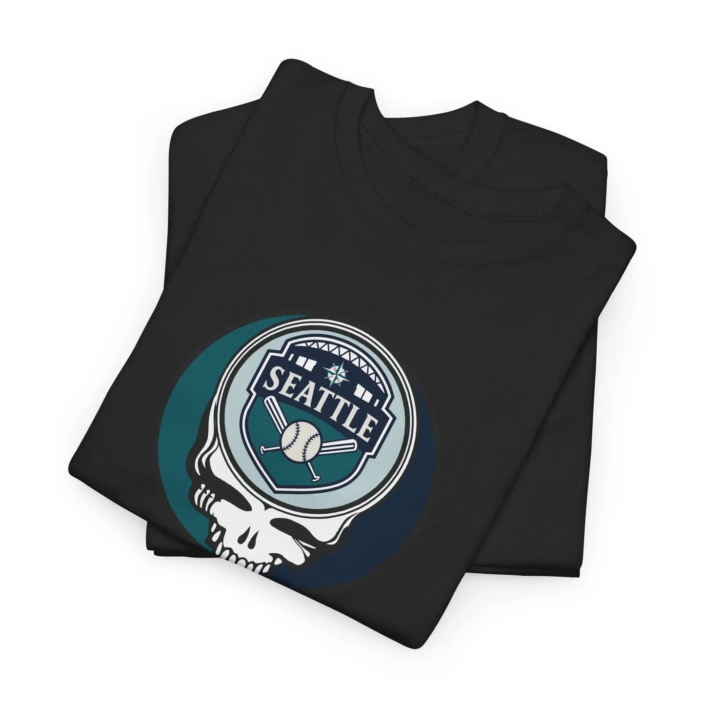 Seattle Mariners Grateful Dead Steal Your Face T-Shirt The Ballpark Collection