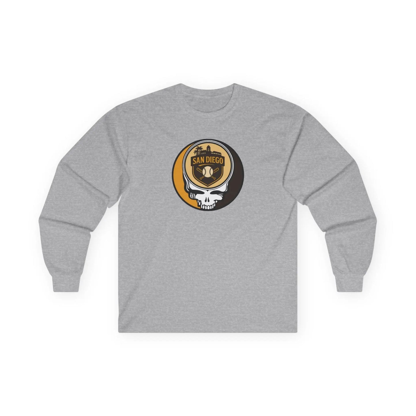 San Diego Baseball Edition Stealie Grateful Dead Long Sleeve Tee MLB
