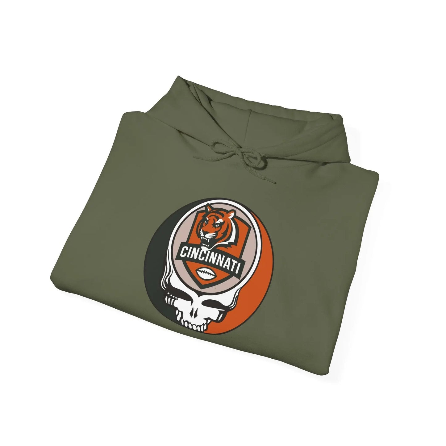 Cincinnati Bengals Stealie Hooded Sweatshirt Gridiron Collection