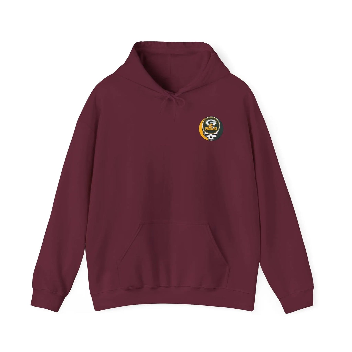 Green Bay Packers Dancing Bear Unisex Hoodie Two-Sided The Gridiron Collection