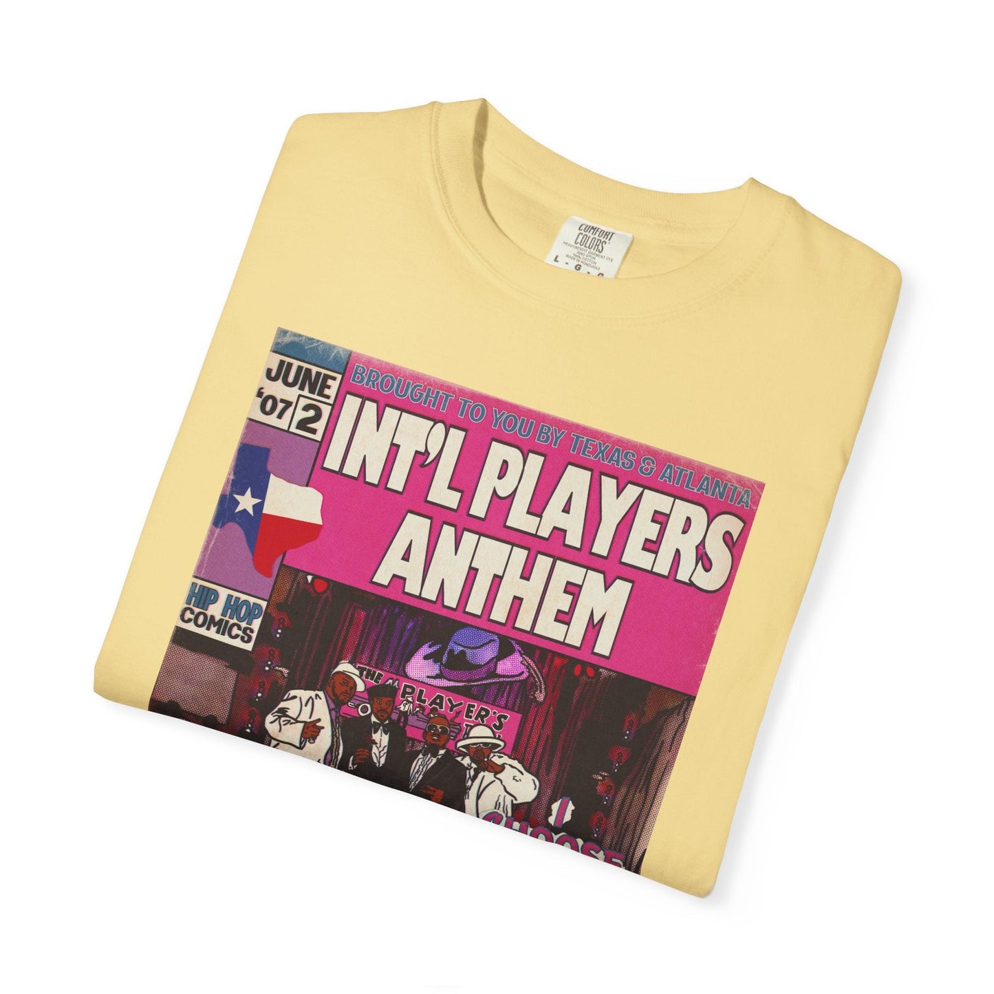 Int’l Players Anthem Unisex Comfort Colors T-shirt