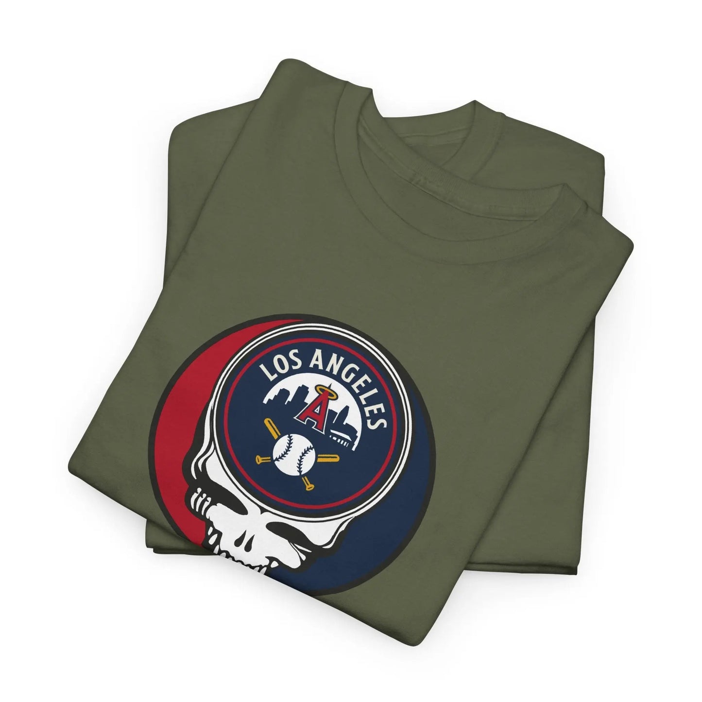 Los Angeles Angels Grateful Dead Steal Your Face T-Shirt The Ballpark Collection