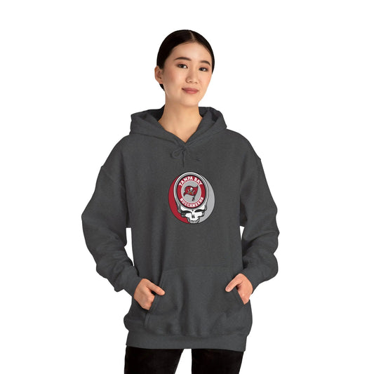 Tampa Bay Bucaneers Grateful Dead Hooded Sweatshirt The Gridiron Collection