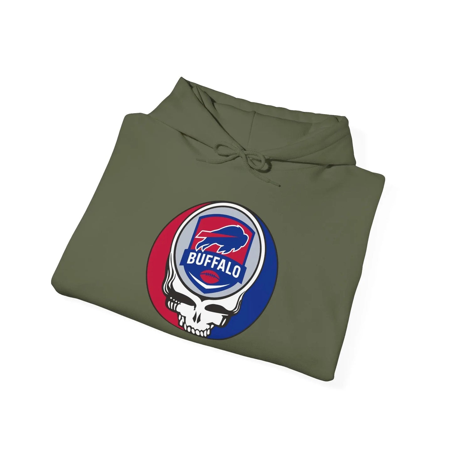 Buffalo Bills Stealie Unisex Heavy Blend Hoodie The Gridiron Collection