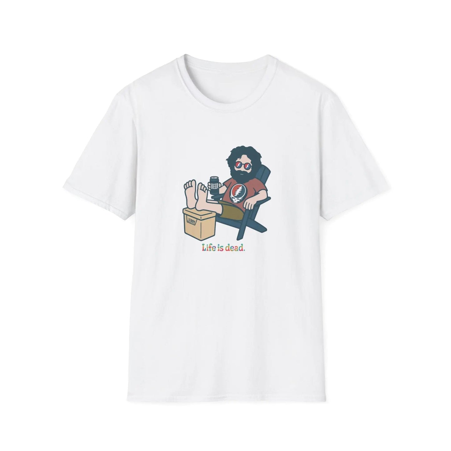 Stay Cool Jerry Life is Dead T-Shirt Grateful Dead