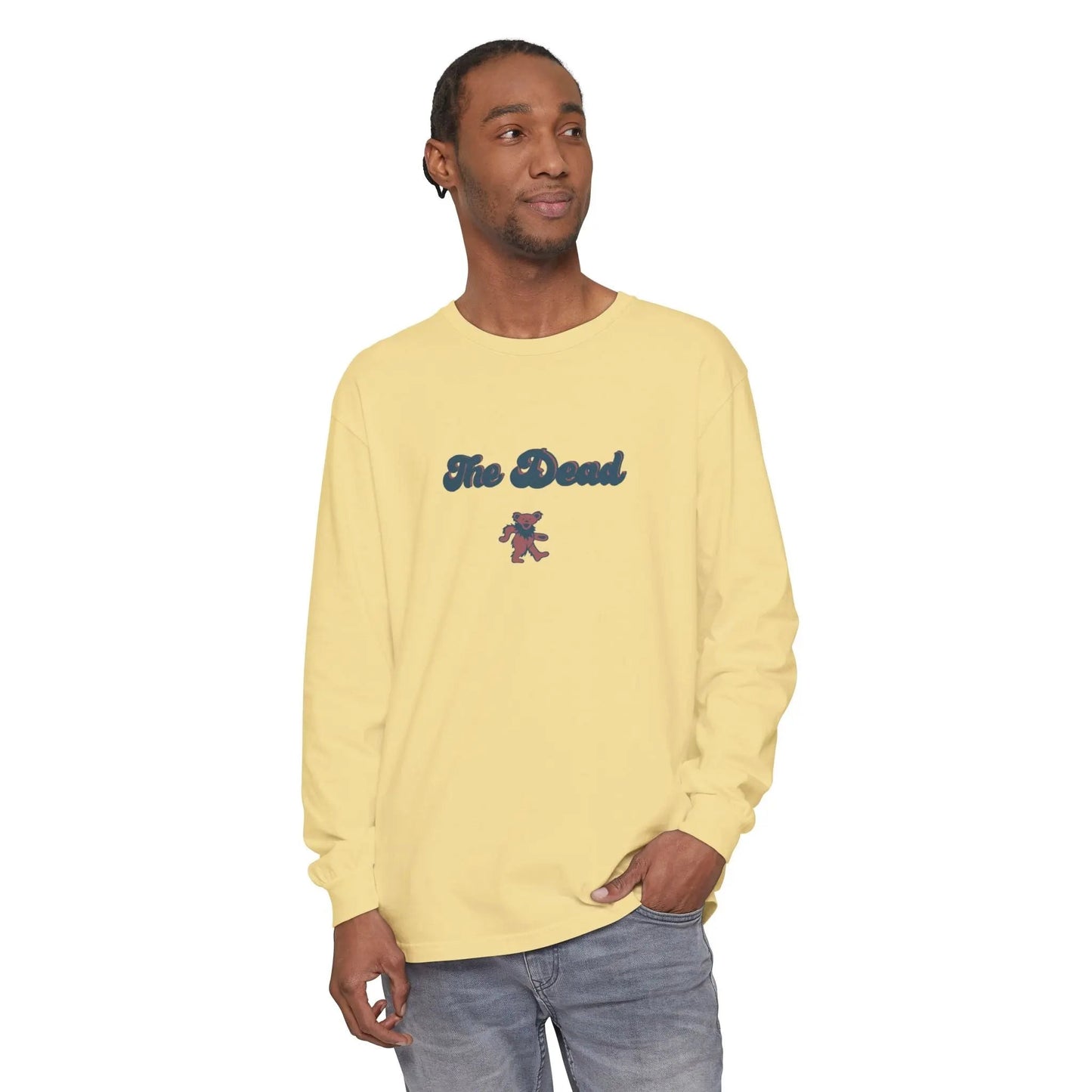 Grateful Dead Vineyard Collection Long Sleeve Tee 100% Cotton