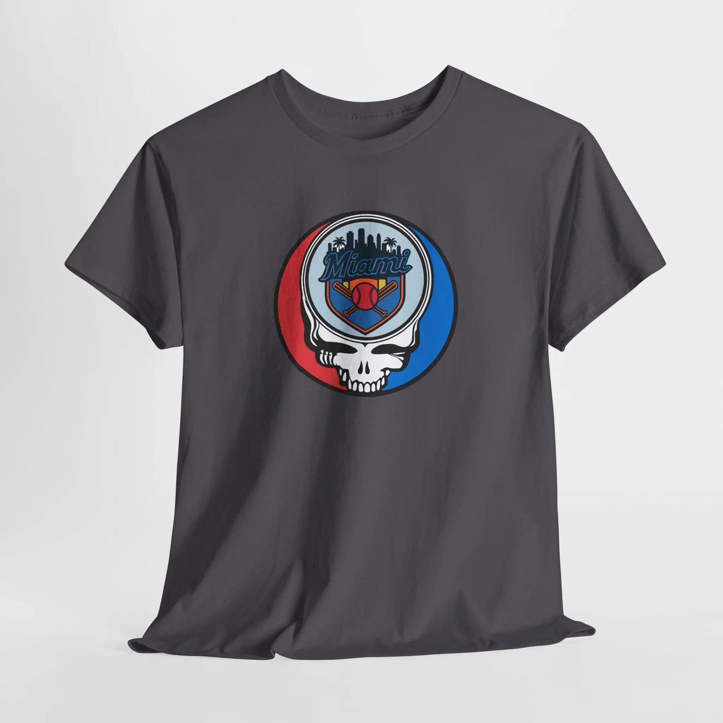 Miami Marlins Steal Your Face Classic Stealie T Shirt MLB