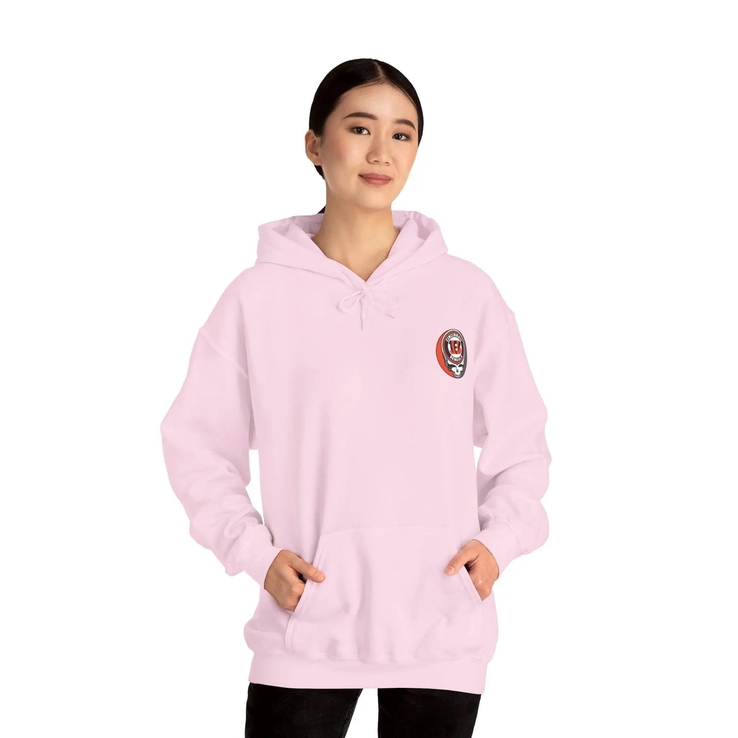 Cincinnati Bengals Dancing Bear Unisex Hoodie Two-Sided The Gridiron Collection