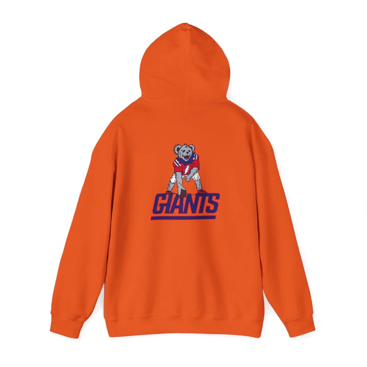 New York Giants Dancing Bear Unisex Hoodie Two-Sided The Gridiron Collection