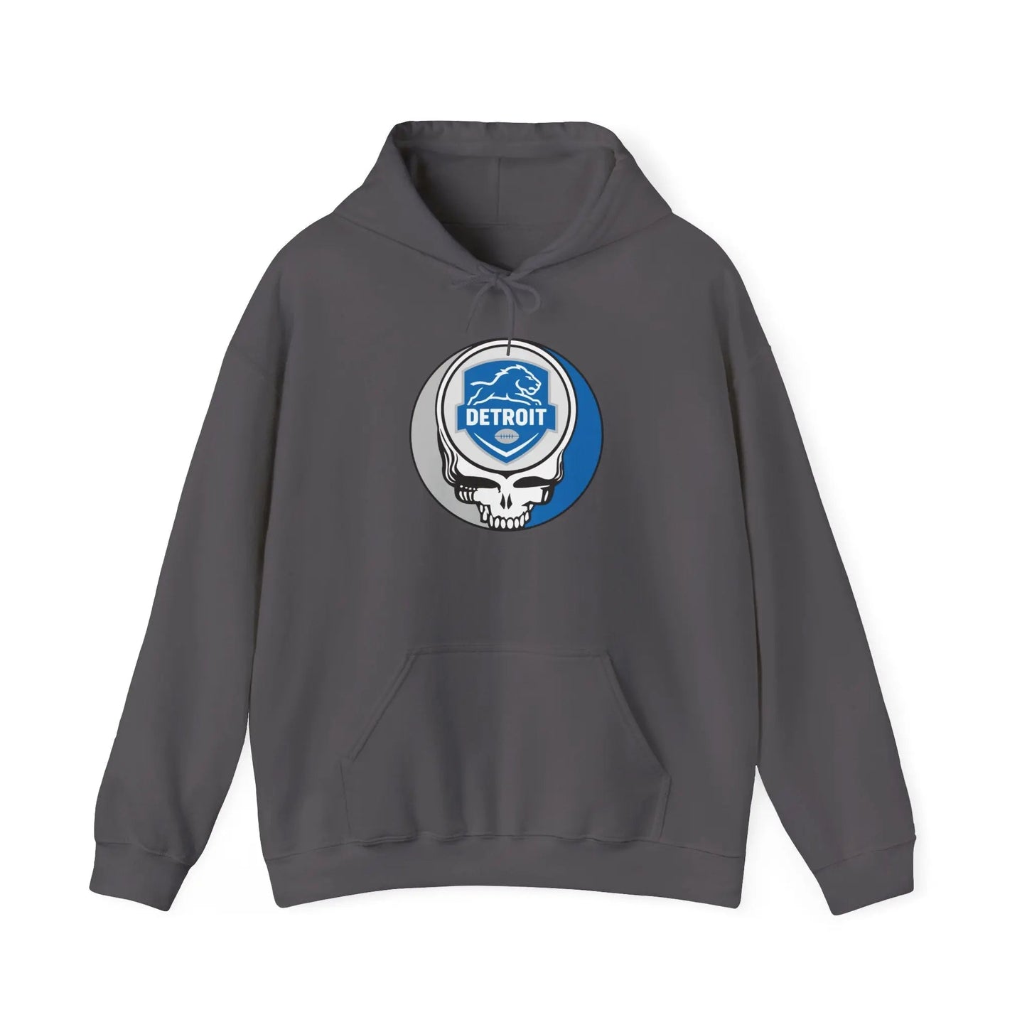 Detroit Lions Stealie Grateful Dead Hooded Sweatshirt NFL The Gridiron Collection