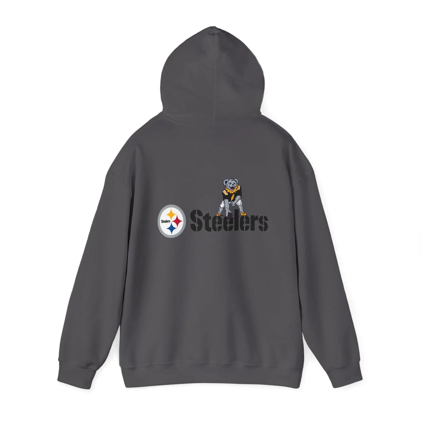 Pittsburgh Steelers Dancing Bear Two-Sided Unisex Hoodie The Gridiron Collection