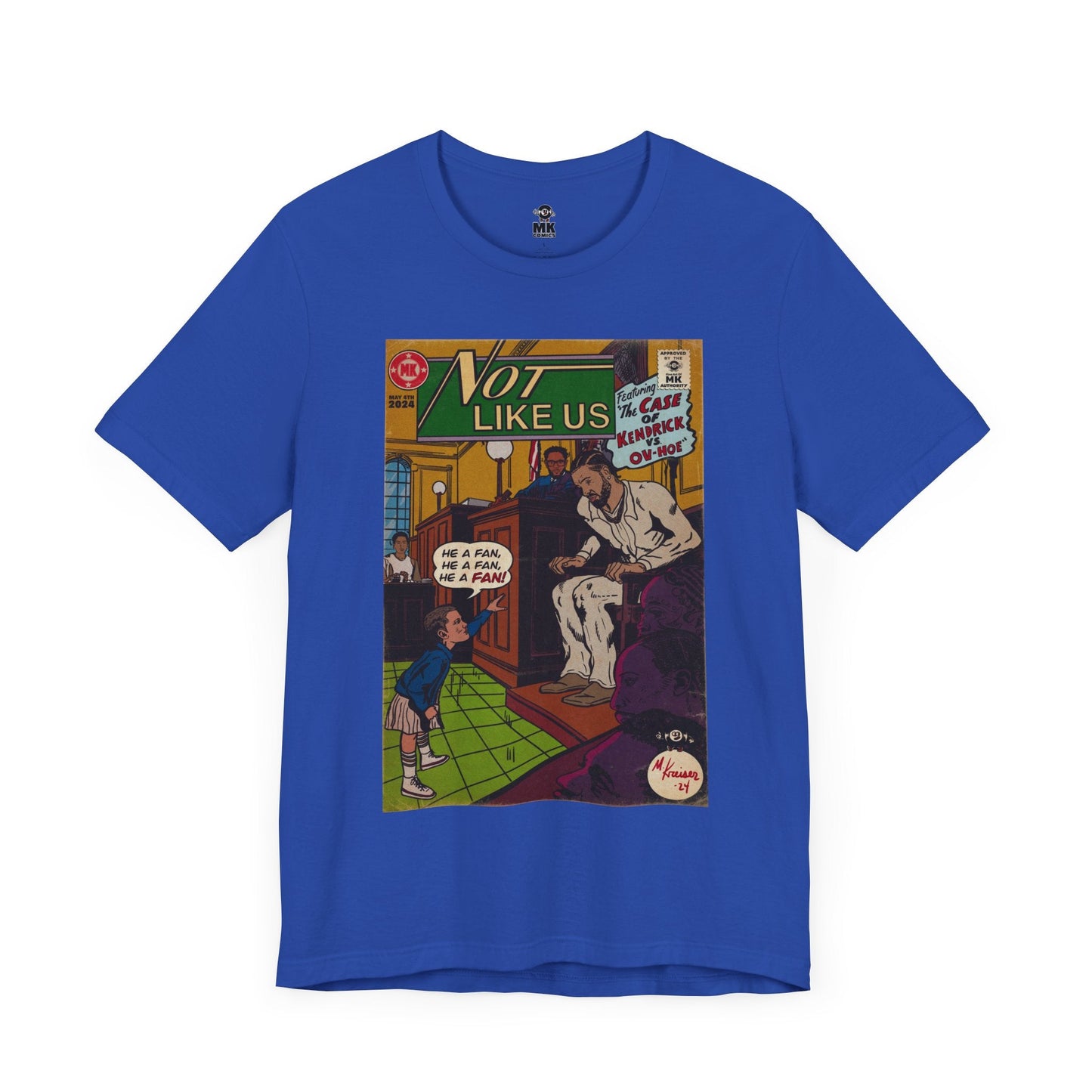 Not Like Us - Unisex Jersey Short Sleeve Tee