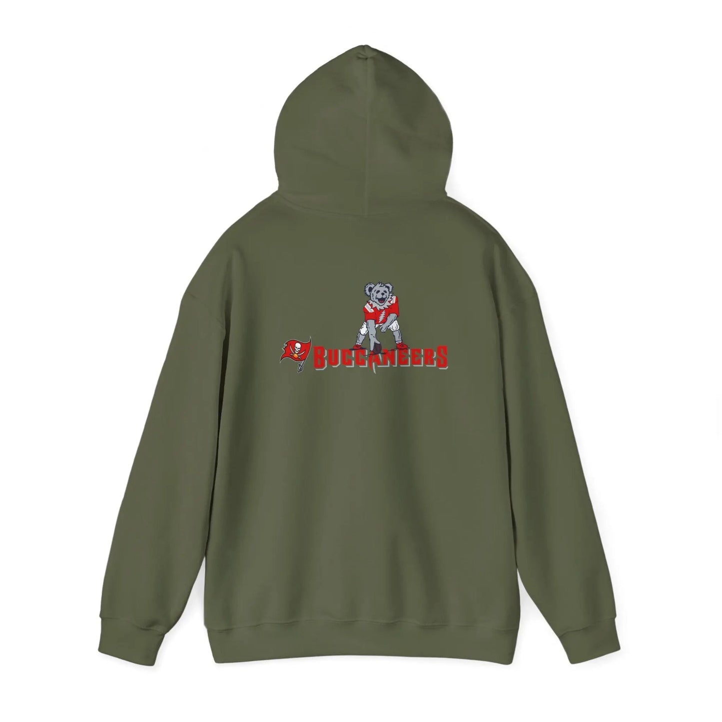 Tampa Bay Bucaneers Dancing Bear Unisex Hoodie Two-Sided The Gridiron Collection