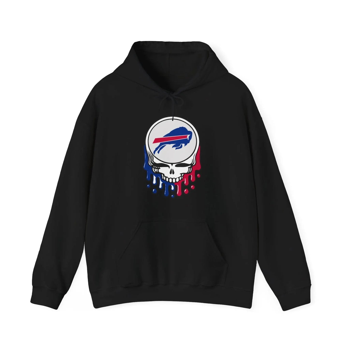 Buffalo Bills Dripping Stealie Unisex Hoodie NFL The Gridiron Collection
