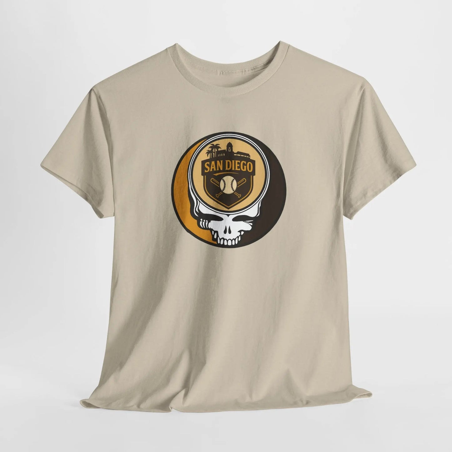 San Diego Padres Baseball Stealie Grateful Dead T-Shirt MLB