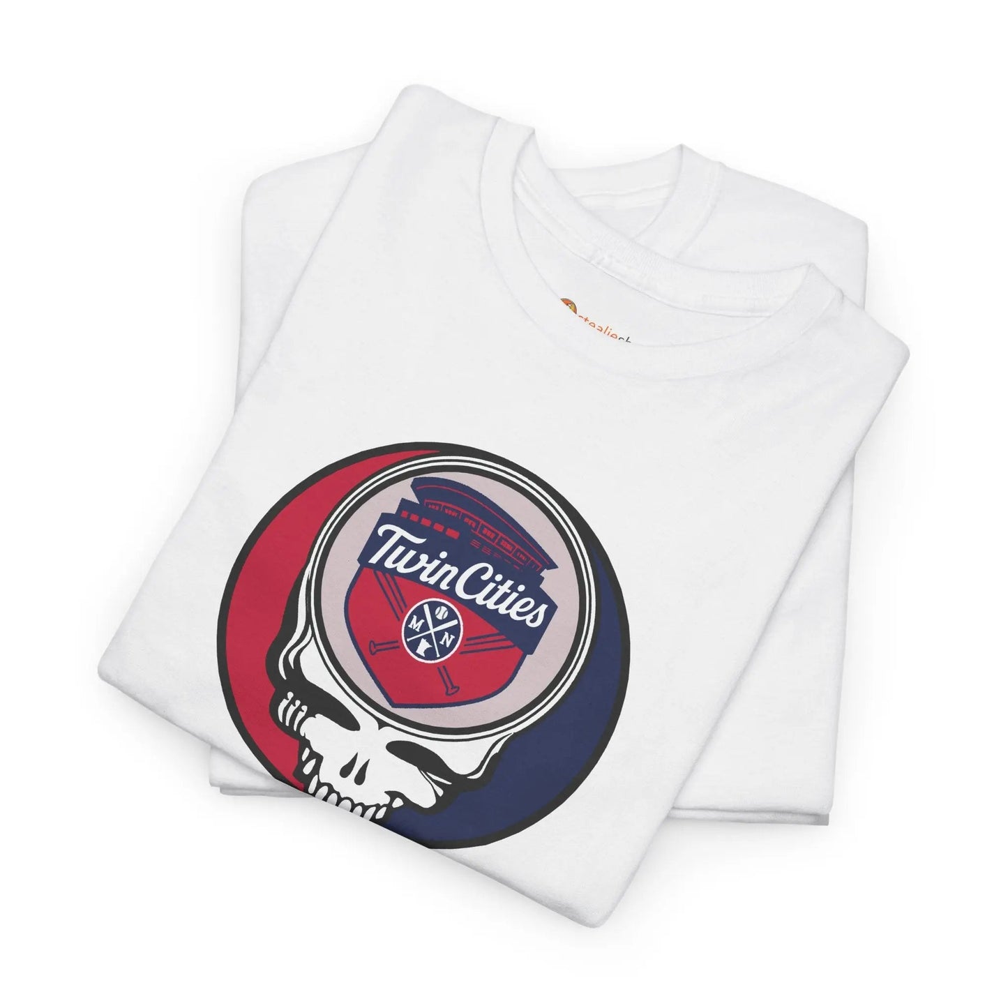 Minnesota Twins Grateful Dead 'Steal Your Face' Baseball T-Shirt MLB