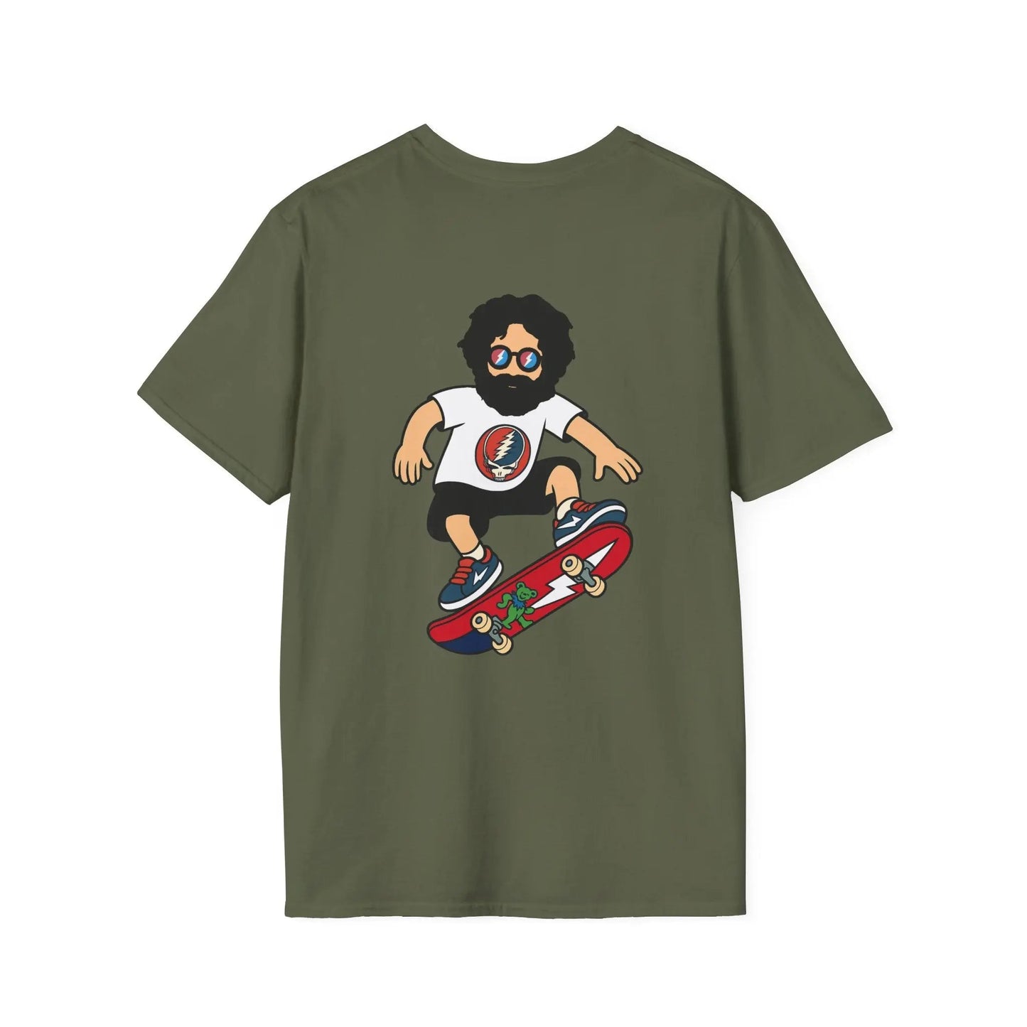 Life is Dead Two-Sided Print Grateful Dead T-Shirt Shreddin' Jerry