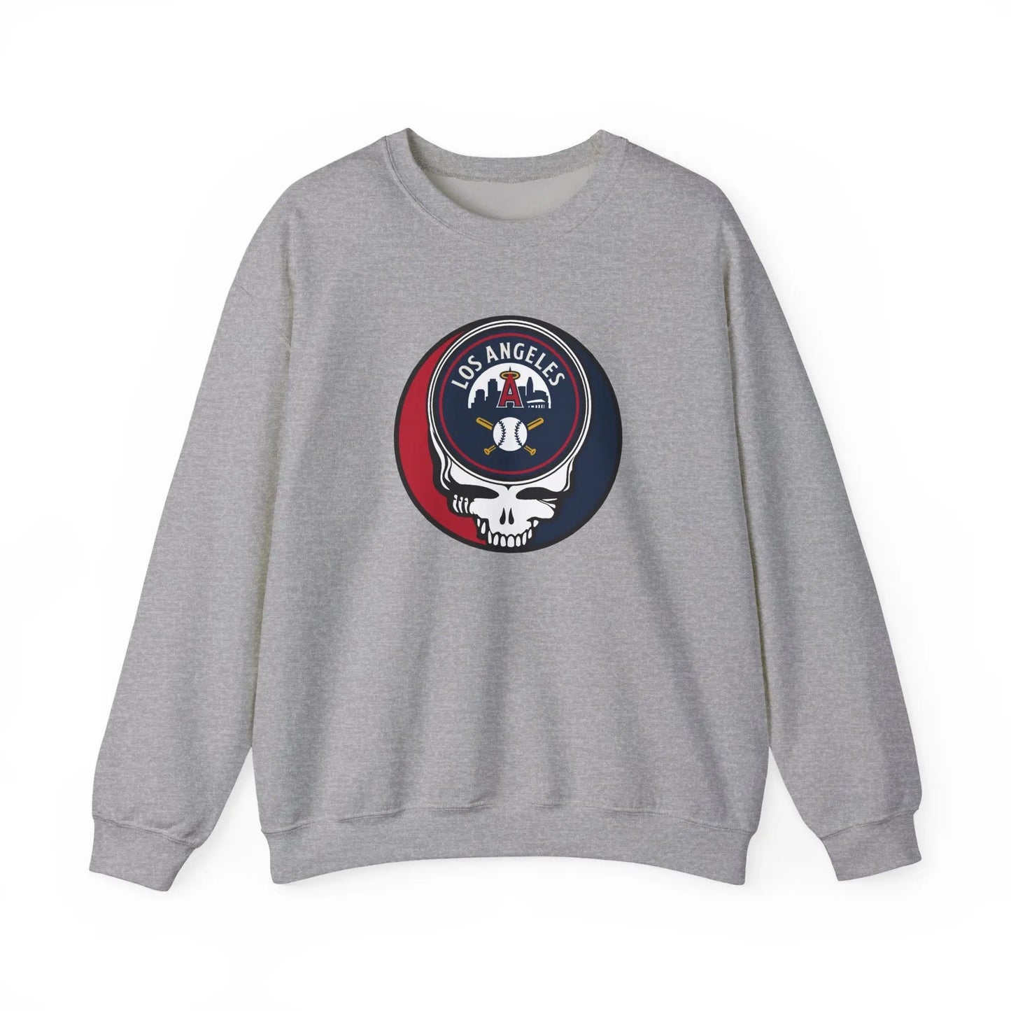 Grateful Dead Crewneck Sweatshirt Heavy Blend Baseball Edition MLB
