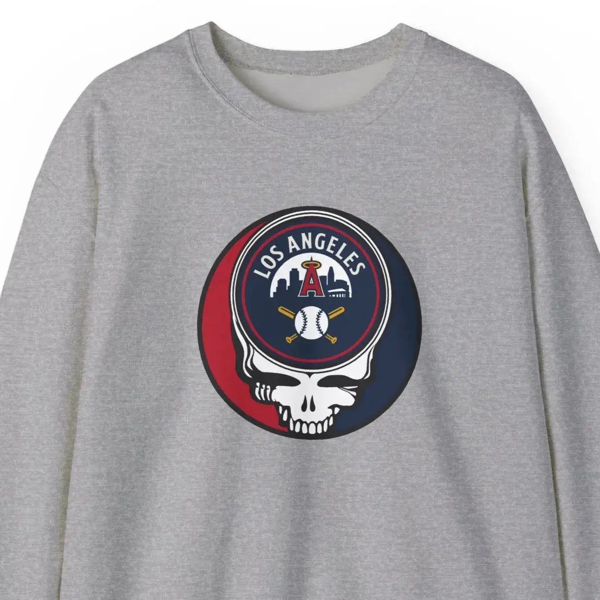 Grateful Dead Crewneck Sweatshirt Heavy Blend Baseball Edition MLB