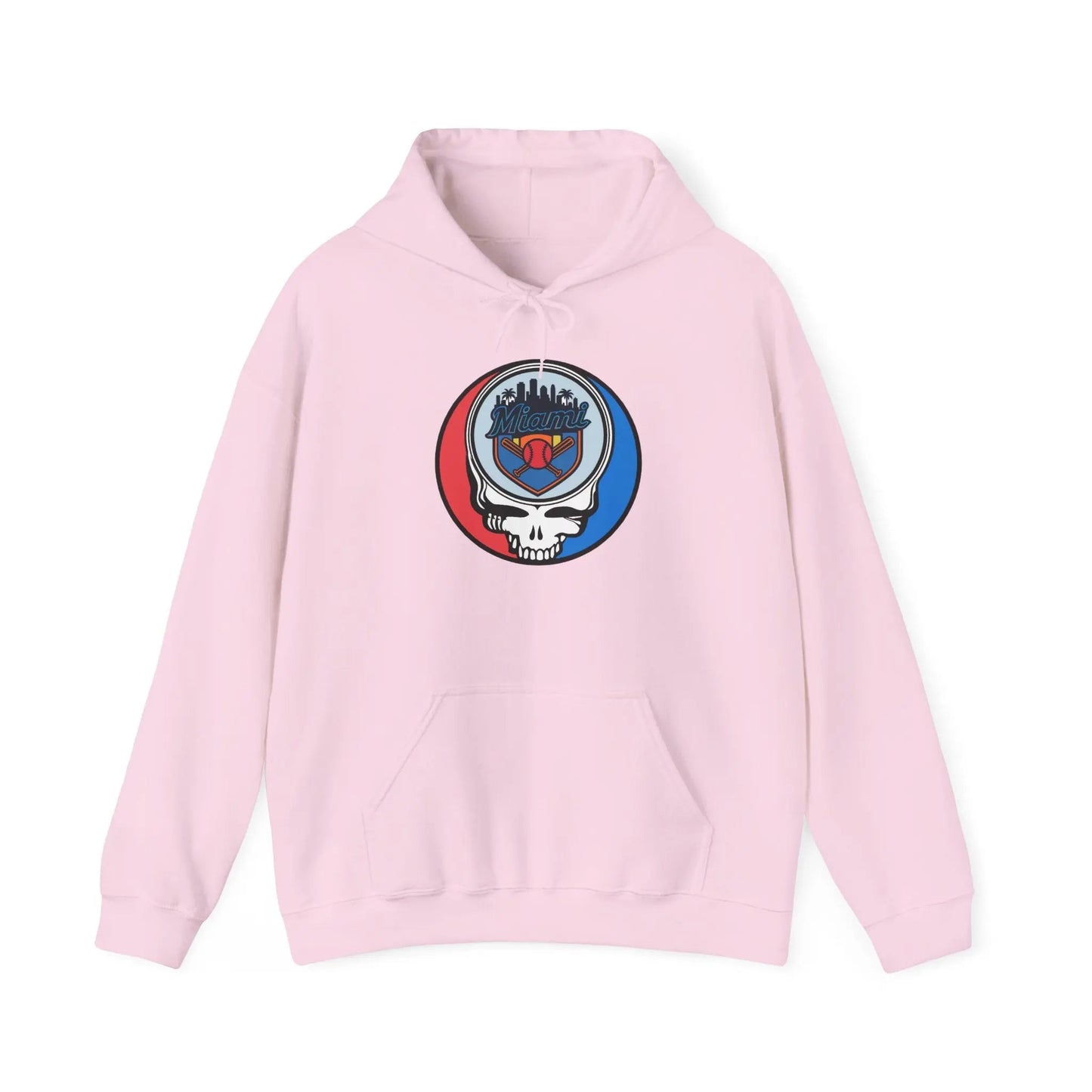 Miami Marlins Grateful Dead Unisex Heavy Blend Hoodie The Ballpark Collection