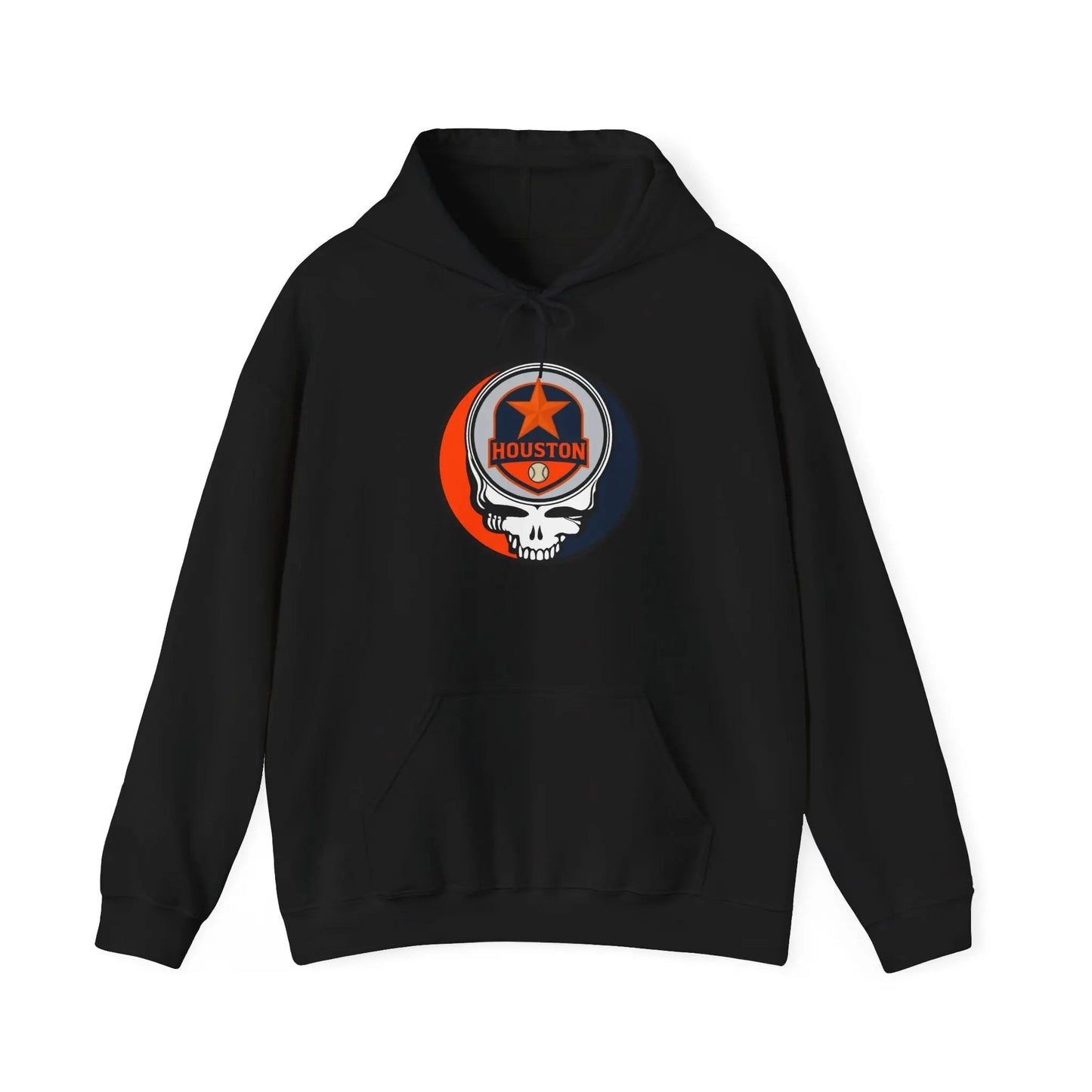 Houston Baseball Edition Grateful Dead Unisex Heavy Blend Hoodie - Hooded Sweatshirt