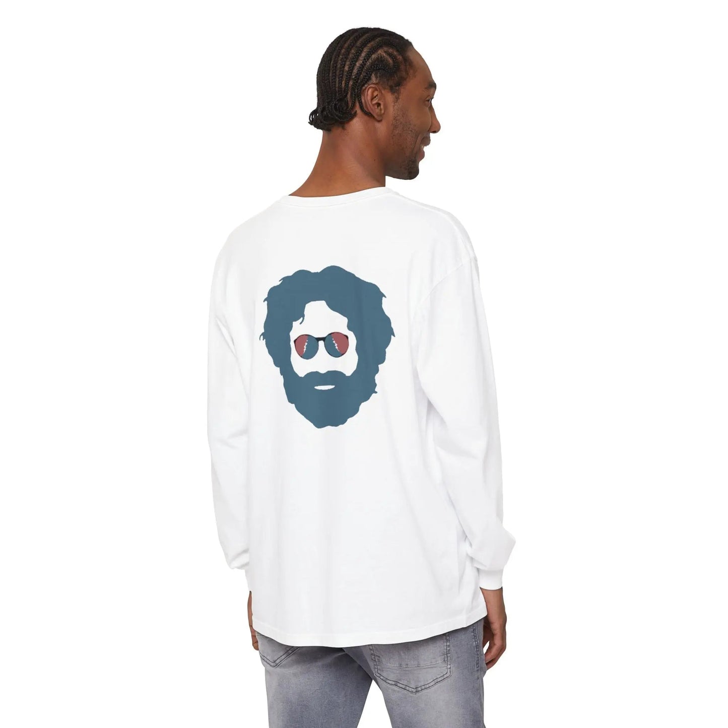 Jerry Garcia Vineyard Collection Garment-dyed Long Sleeve T-Shirt Grateful Dead