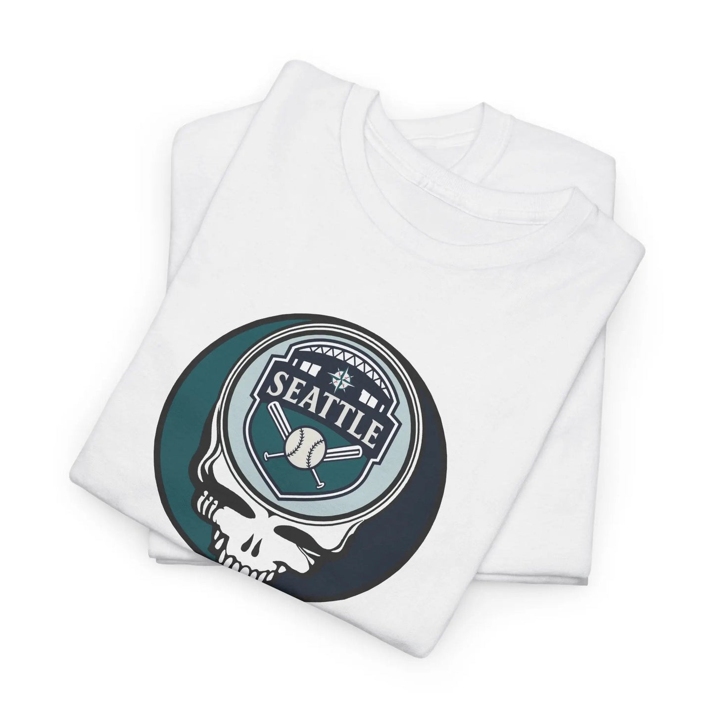 Seattle Mariners Grateful Dead Steal Your Face T-Shirt The Ballpark Collection