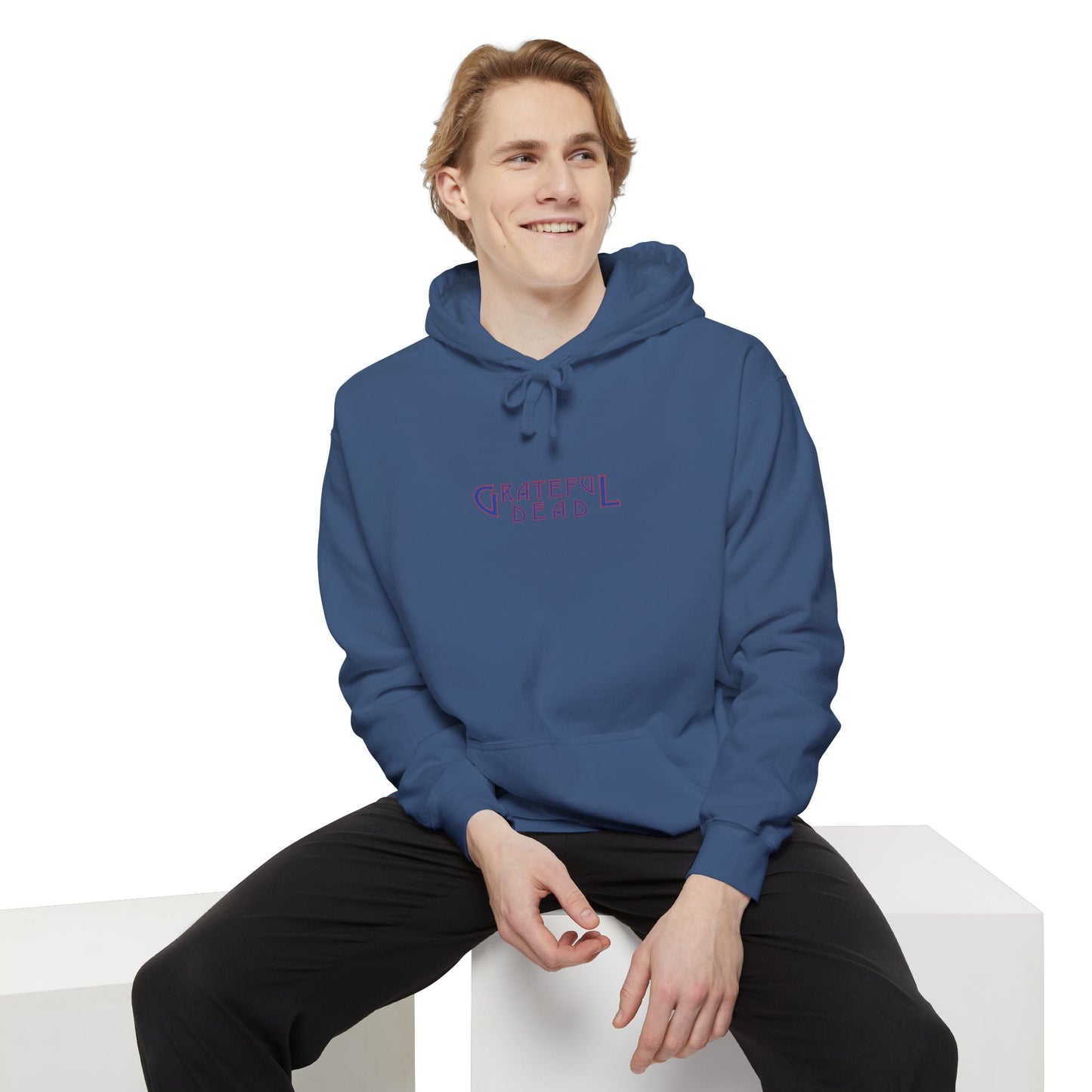 Tie-Dye Two-Sided Unisex Garment-Dyed Hoodie Bear Vineyard Collection
