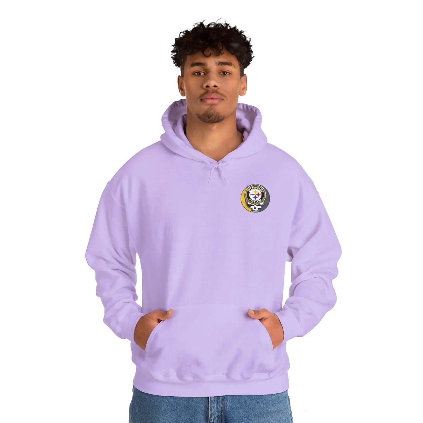 Pittsburgh Steelers Dancing Bear Two-Sided Unisex Hoodie The Gridiron Collection