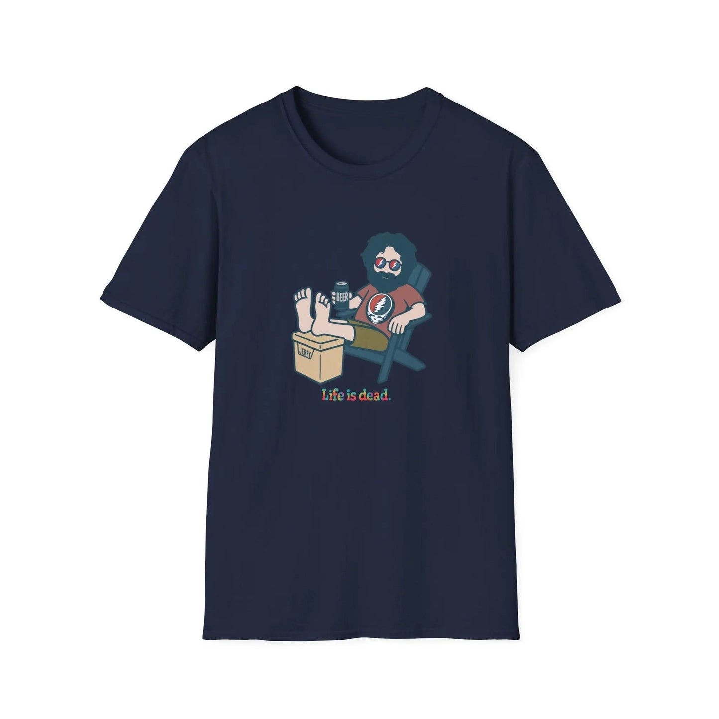 Stay Cool Jerry Life is Dead T-Shirt Grateful Dead