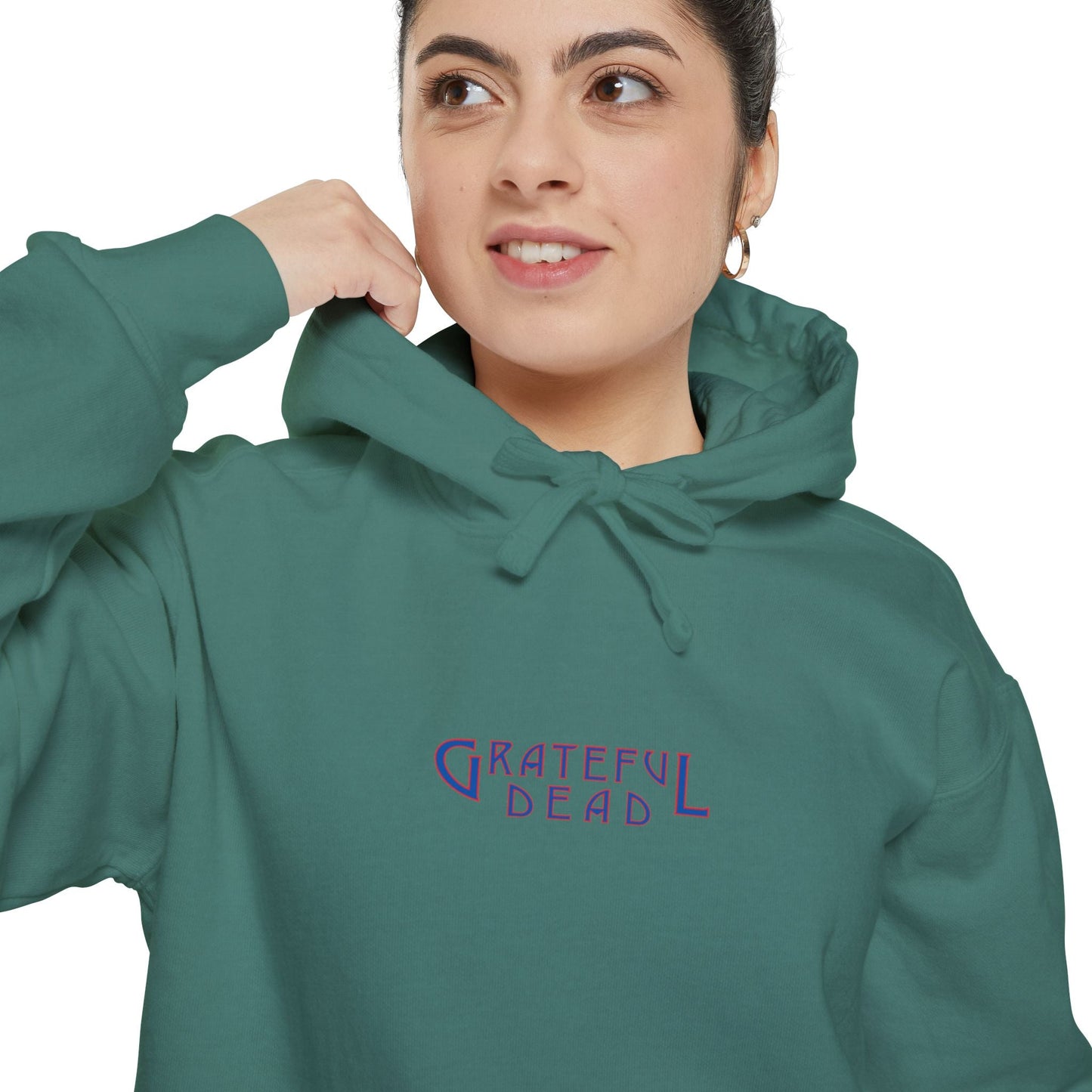 Tie-Dye Two-Sided Unisex Garment-Dyed Hoodie Bear Vineyard Collection