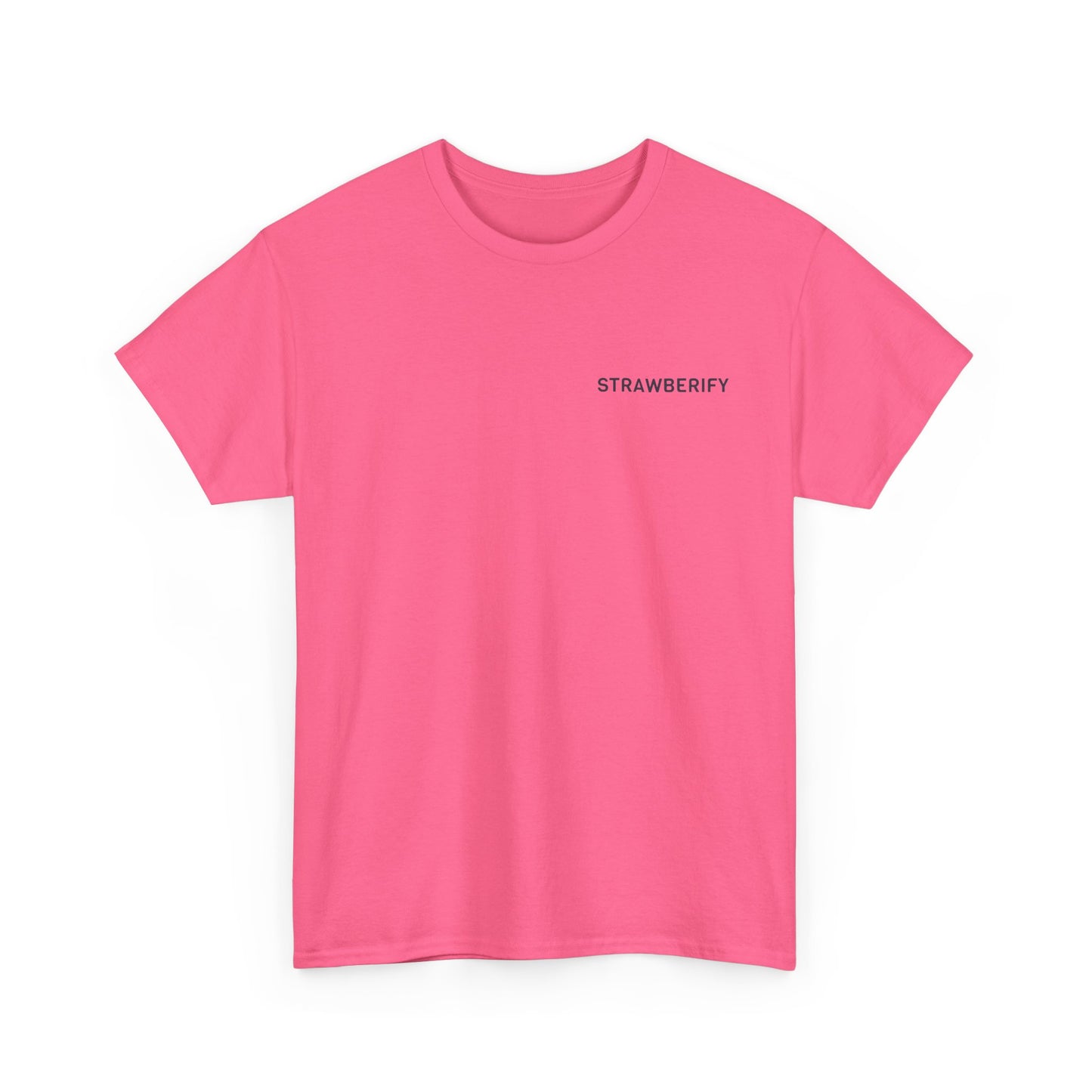 Strawberify Unisex Heavy Cotton Tee - Comfy & Trendy Summer Style
