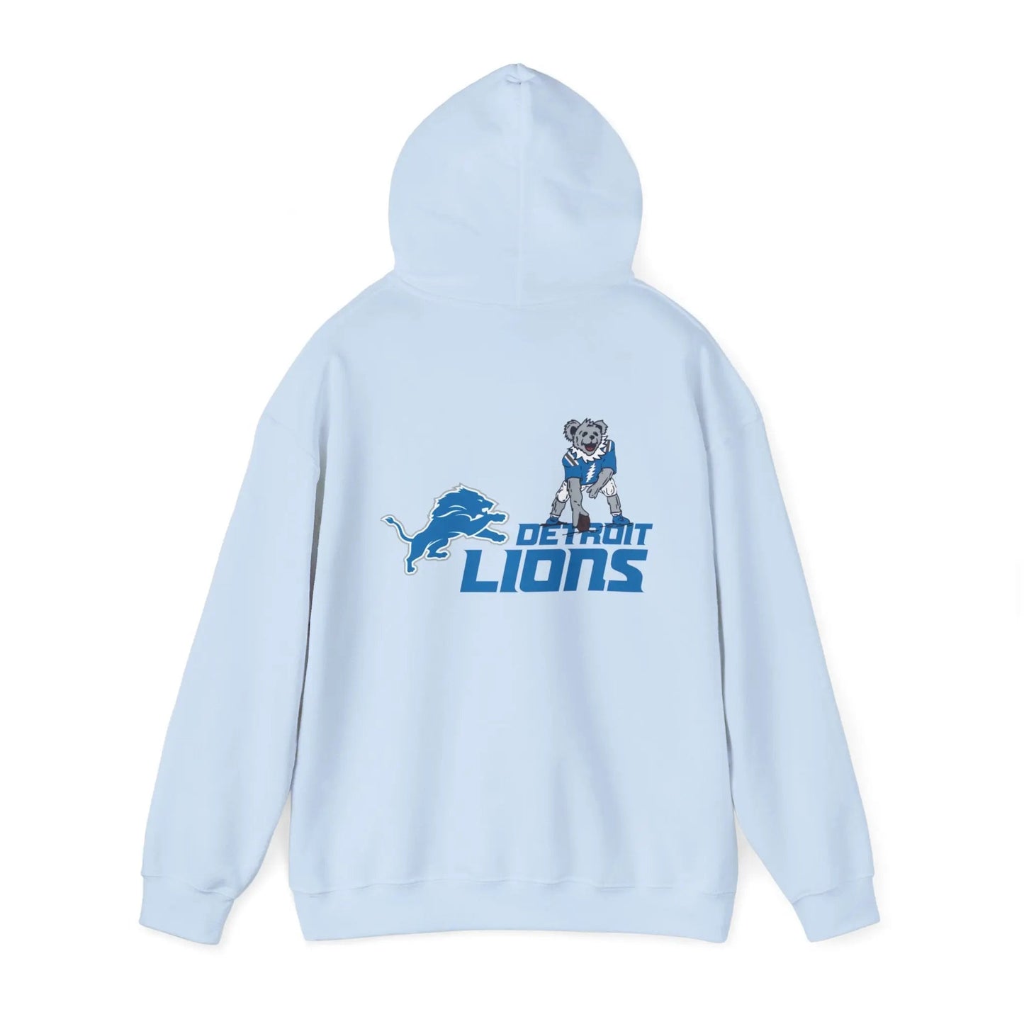 Detroit Lions Dancing Bear Two-Sided Unisex Hoodie The Gridiron Collection