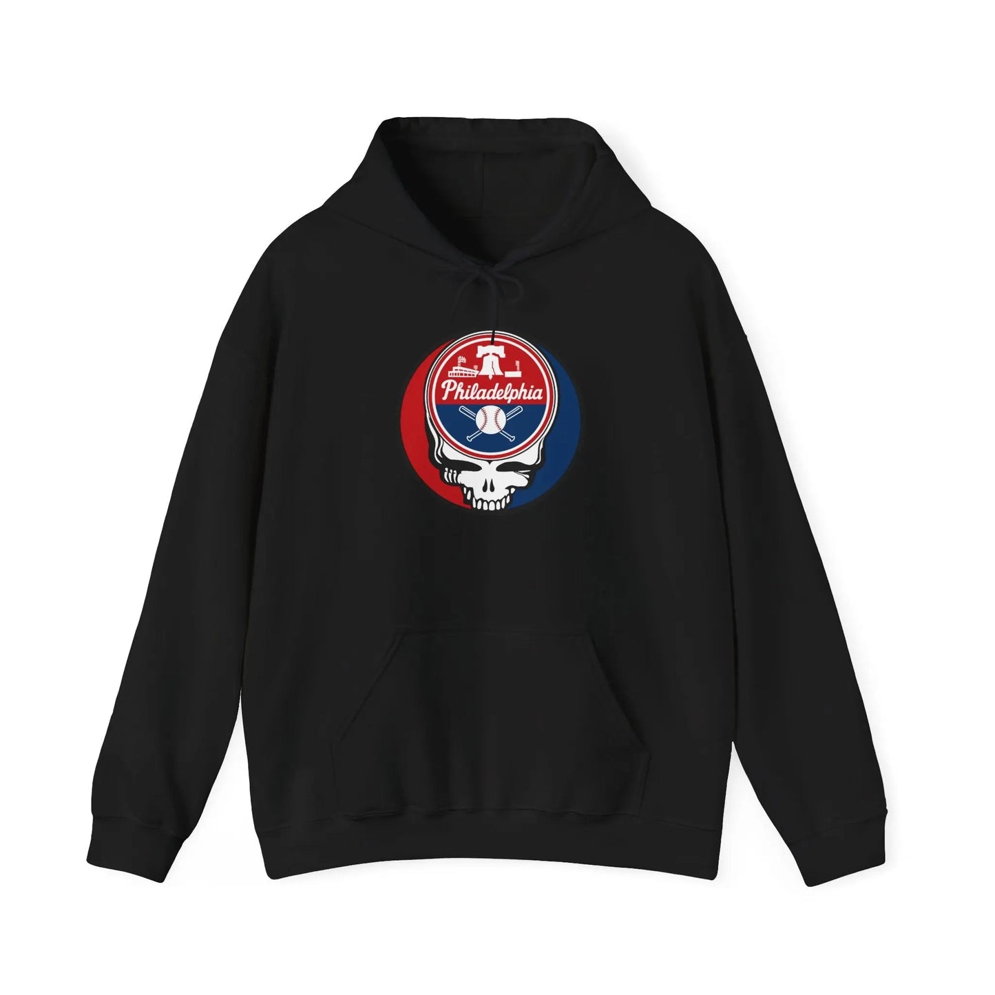 Grateful Dead Hoodie Philadelphia Baseball Edition Unisex Heavy Blend MLB