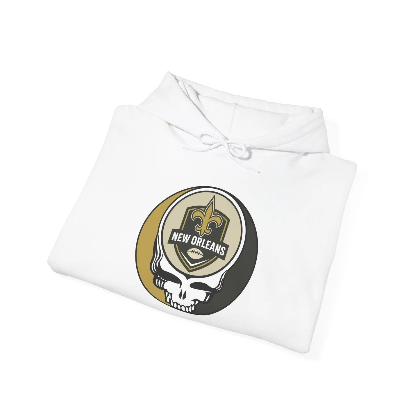 New Orleans Saints Stealie Grateful Dead Hooded Sweatshirt NFL The Gridiron Collection