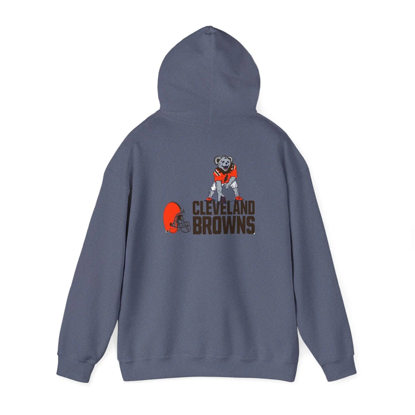 Cleveland Browns Dancing Bear Unisex Hoodie Two-Sided The Gridiron Collection