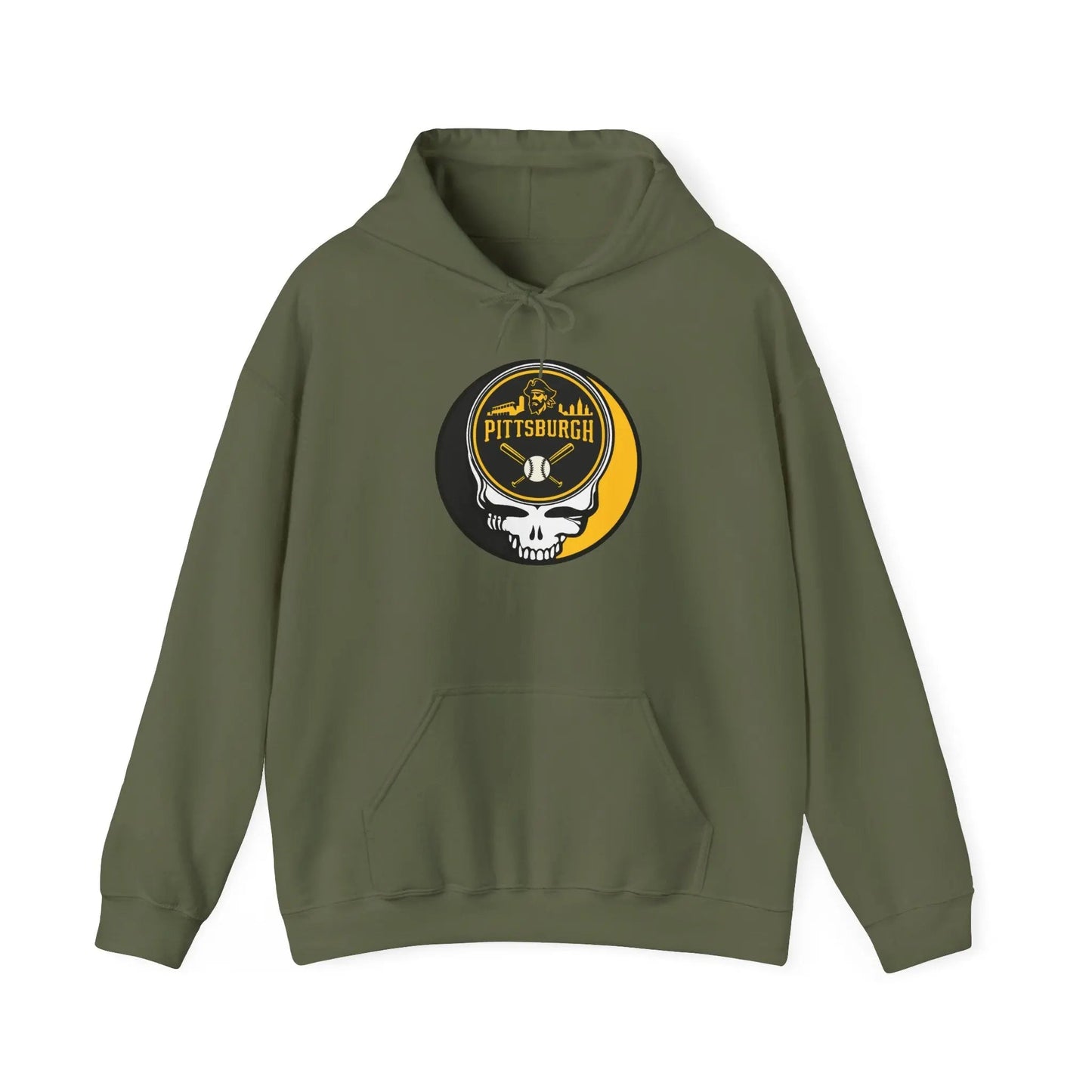 Grateful Dead Inspired Steal Your Face Hoodie Unisex Heavy Blend Hoodie MLB